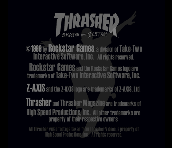 Thrasher: Skate and Destroy